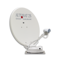 AutoSat2S 85 Control Single - satelitski antenski sistem za avtodome (Crystop)